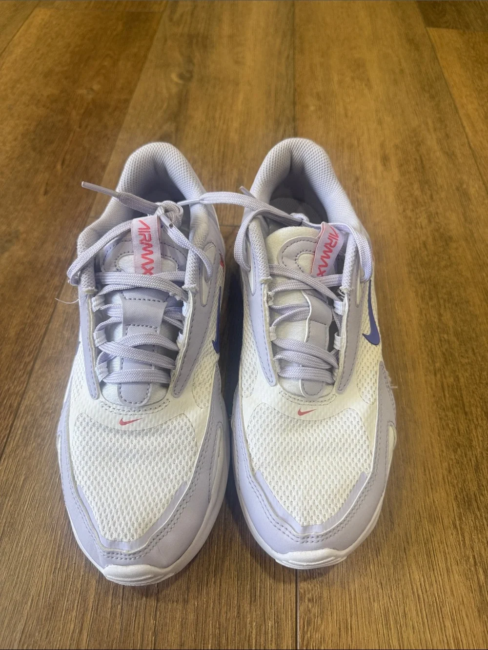 Nike Air Max Bolt Women’s Low Top Mesh Sneakers Pure Violet Sapphire Size 9